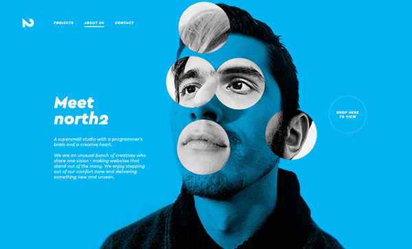 north2 Trend and Inspiration Web Design 2018 - north2