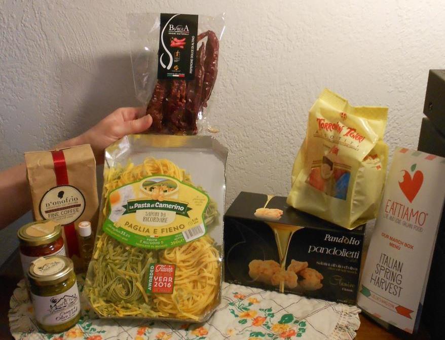 Nuts 4 Stuff **WIN**Eattiamo March 2017 Italian Food Subscription Box