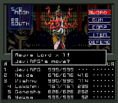 Shin Megami Tensei - Final Boss Asura