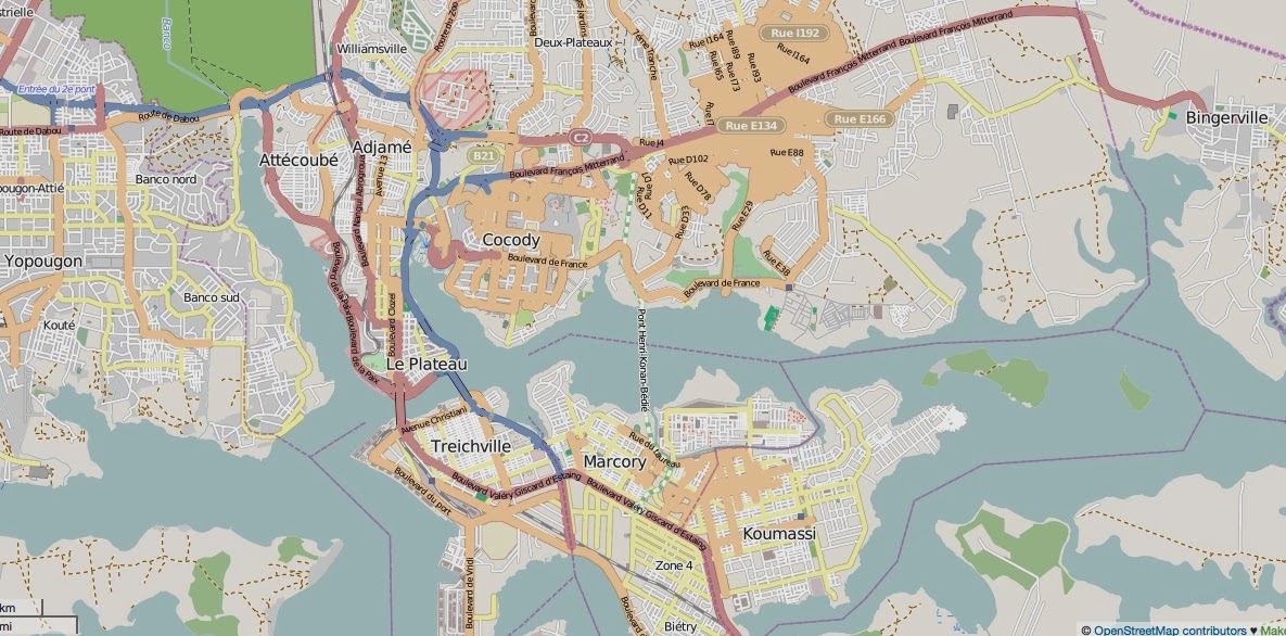 Following Jojita Abidjan Neighborhood guide Part 1