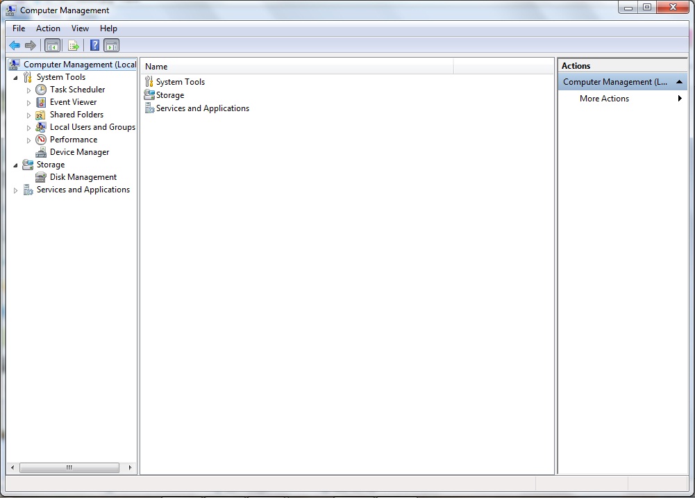 Cara Buka Disk Management pada Windows 7 AzaSkom