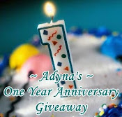 Adyna's Giveaway...