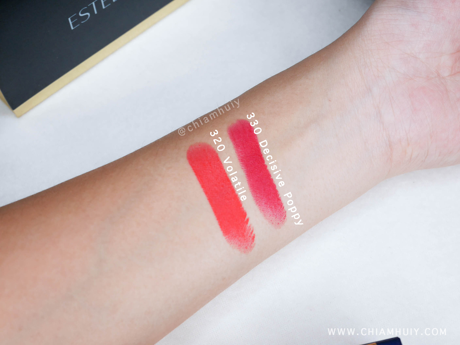 estee lauder decisive poppy
