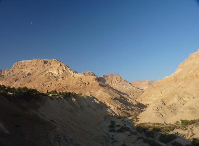 منحدرات صخرية البحر الميت 
