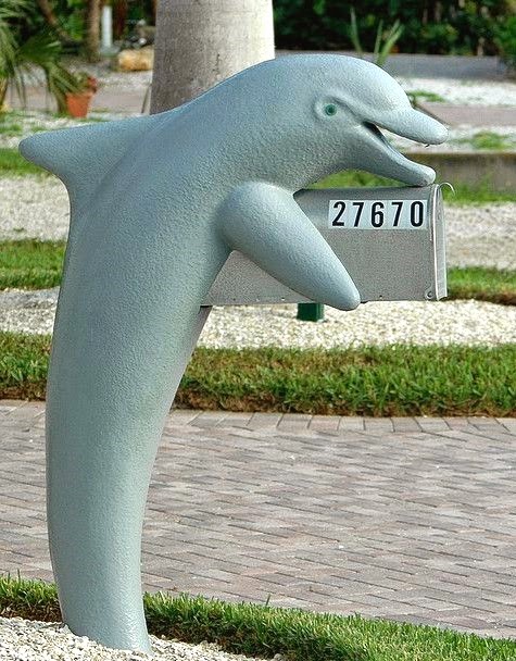dolphin mailbox