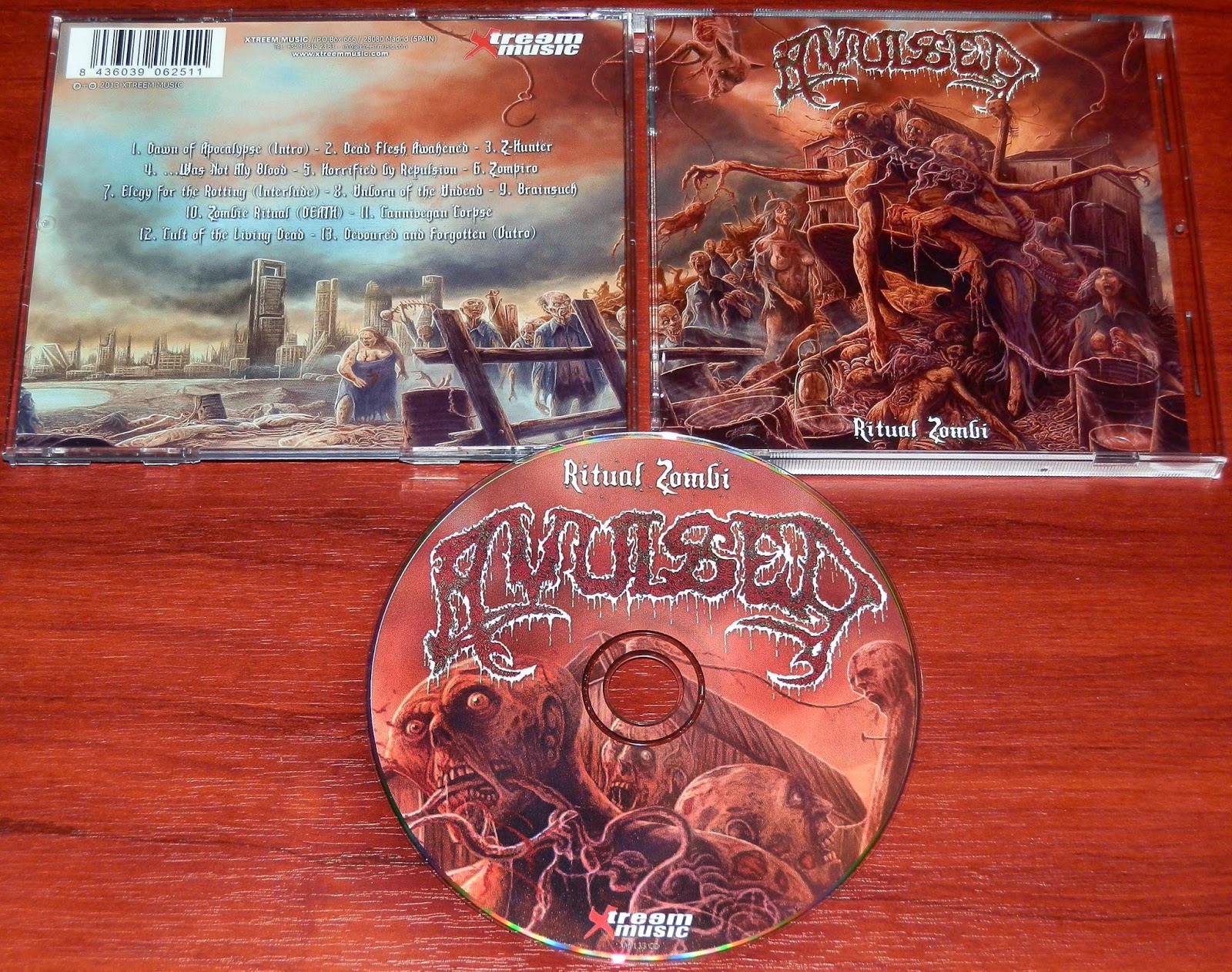 Моя коллекция CD: AVULSED