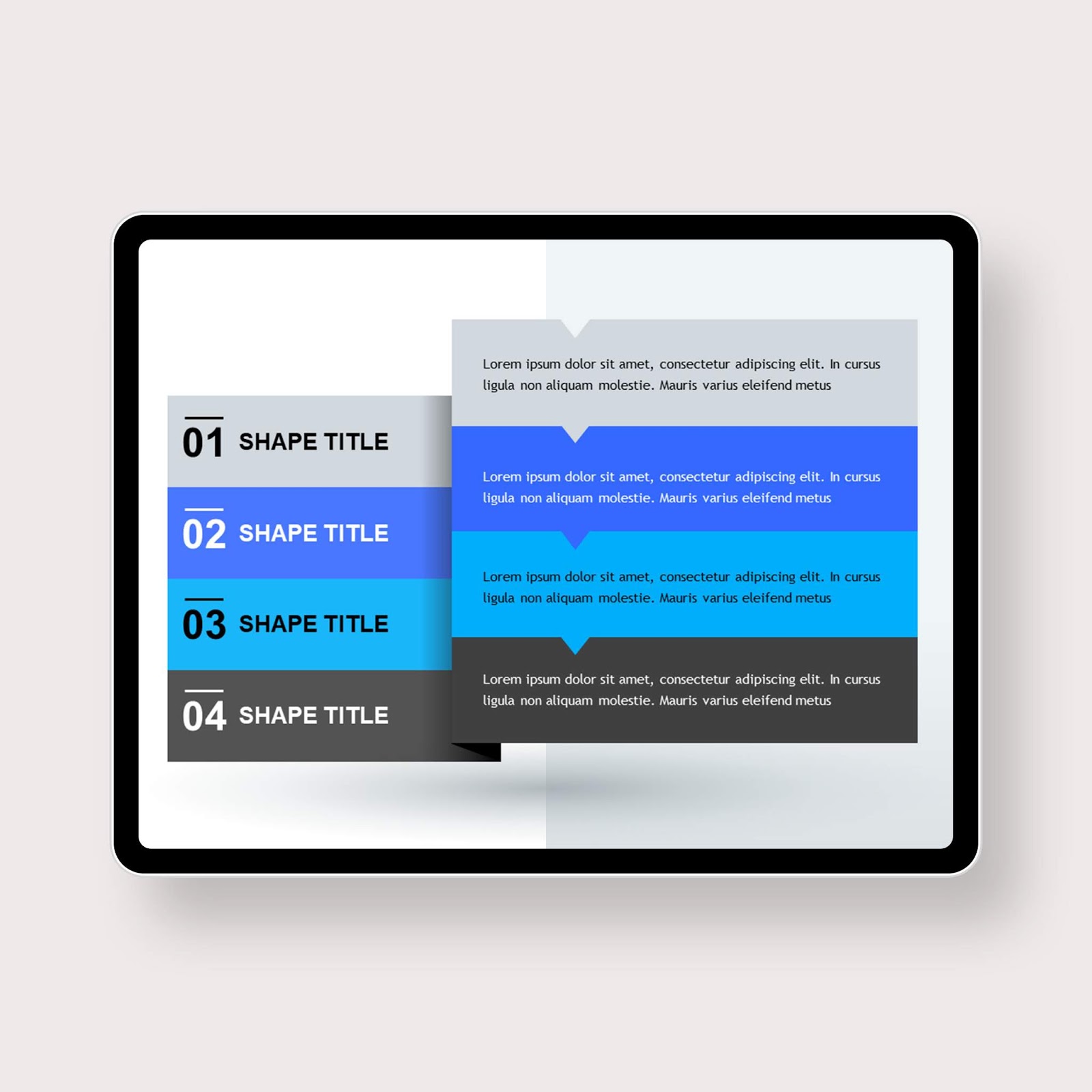 Flip Stripe PowerPoint Templates PowerPoint Free
