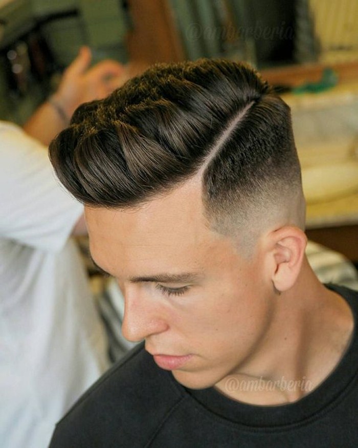 Cortes de cabelo masculino com risco Cortes de cabelo masculino com risco