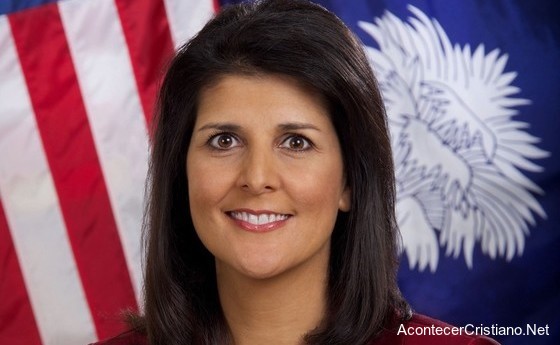 Nombran a mujer cristiana como embajadora ante la ONU para defender a Israel Nikki Haley embajadora ante la ONU