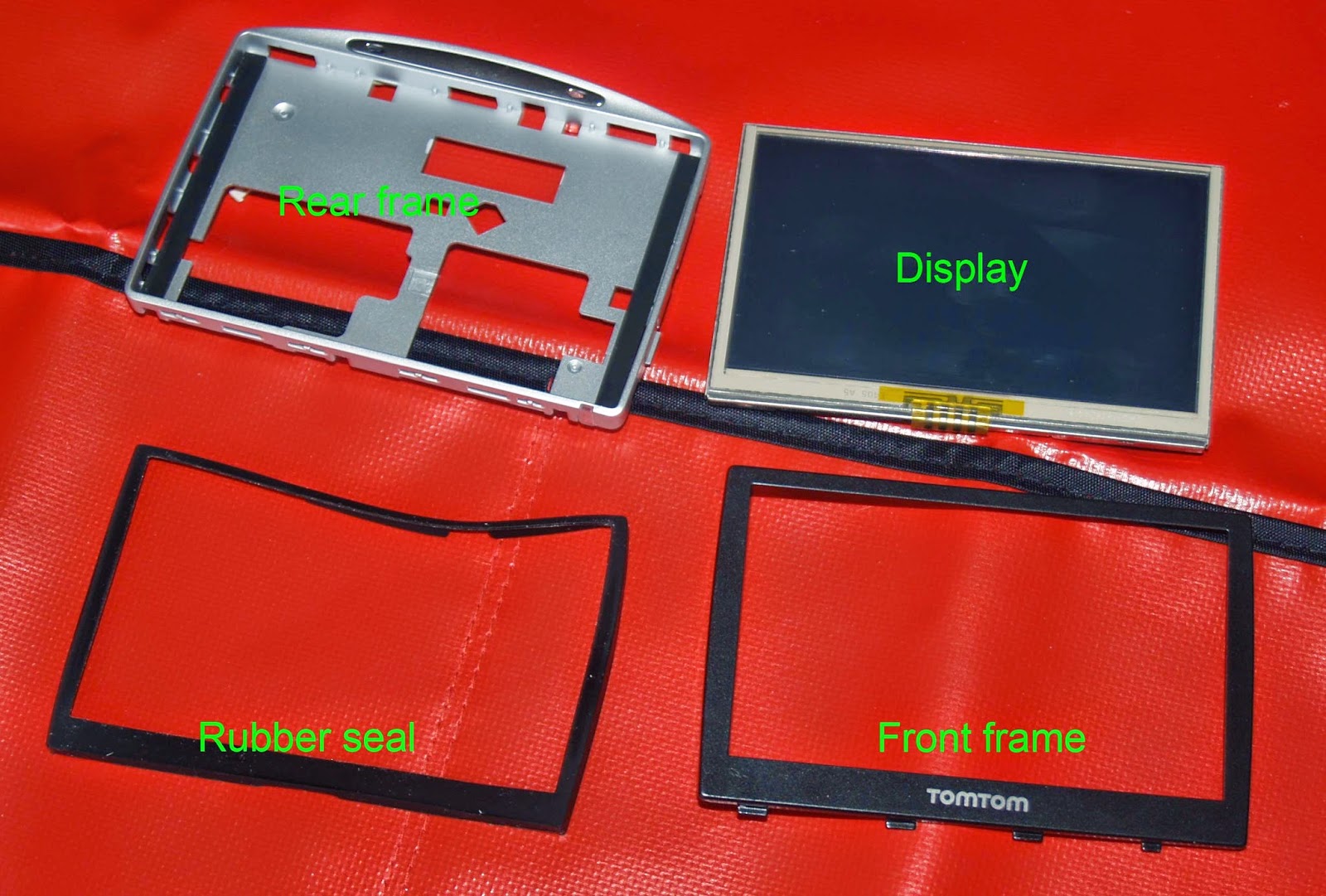 JB Service TomTom GO 730 touch screen not responding.