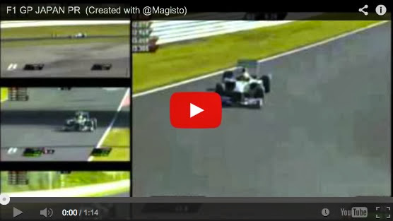 F1 GP JAPAN PR ενδιαφέροντα στιγμιότυπα