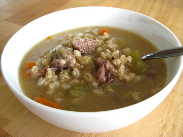 The Joyful Table: Oxtail and Barley Soup to Welcome Fall