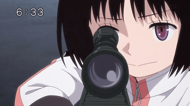 13 Cewek dengan Kemampuan Menembak Terbaik di Anime juga mempunyai porsinya sendiri di dalam anime 13 Cewek dengan Kemampuan Menembak Terbaik di Anime
