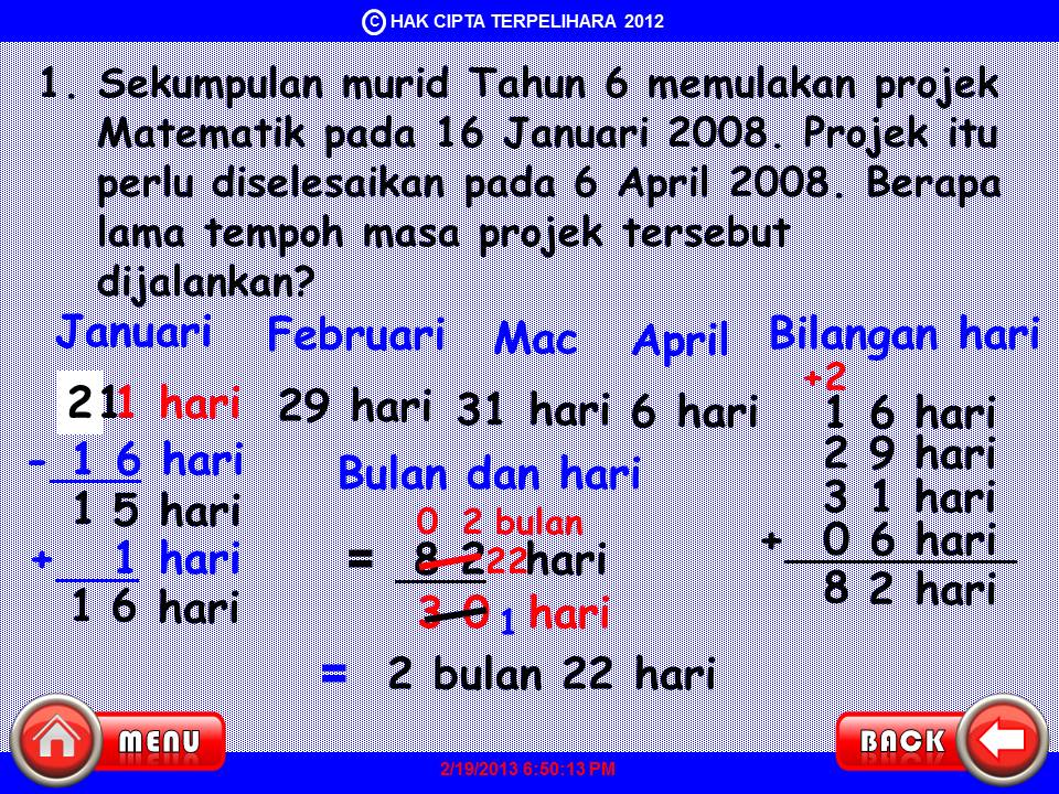 Soalan Galus Matematik Tahun 6 - Kecemasan 1