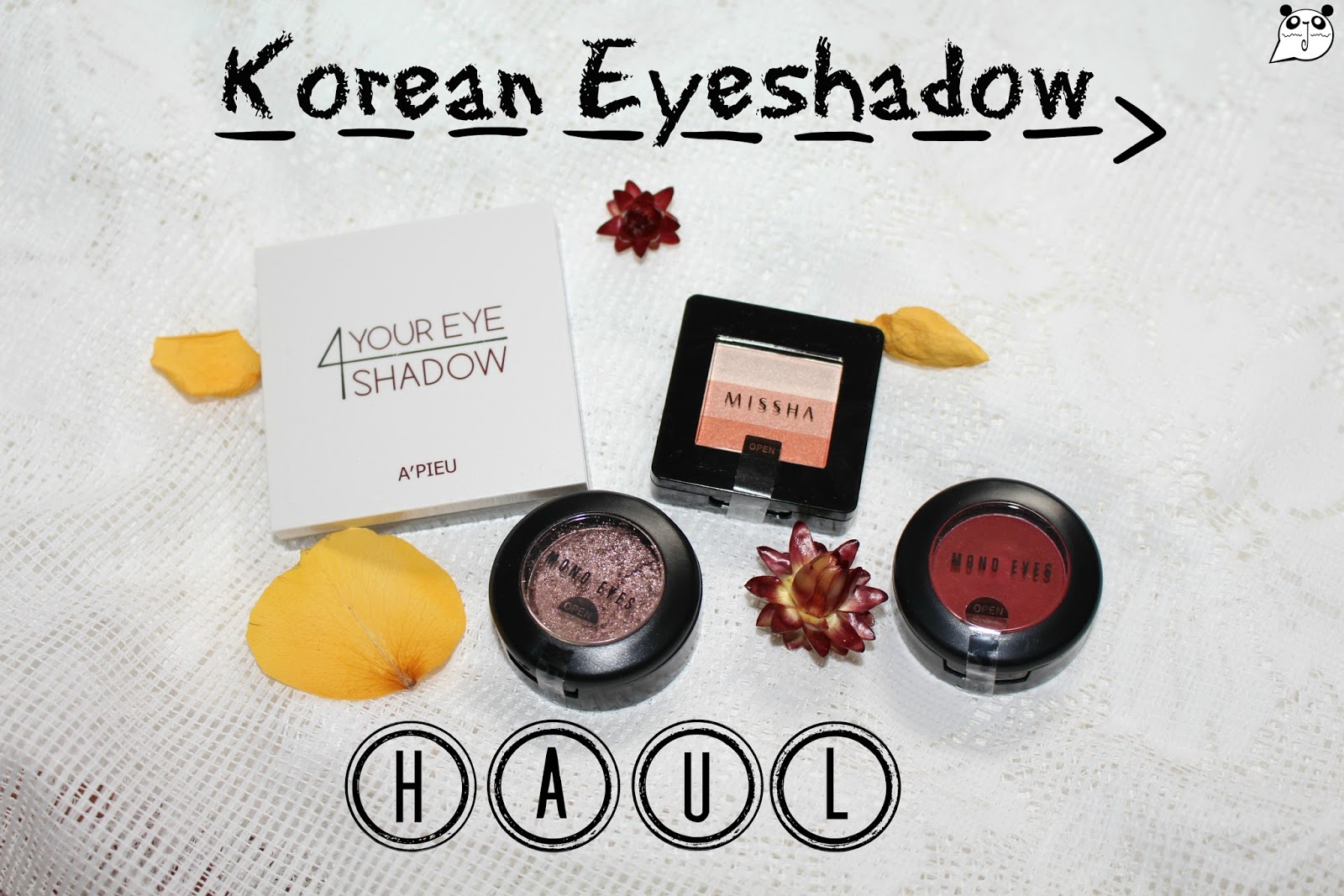 Korean Eyeshadow Haul W2Beauty Aritaum Missha A'Pieu