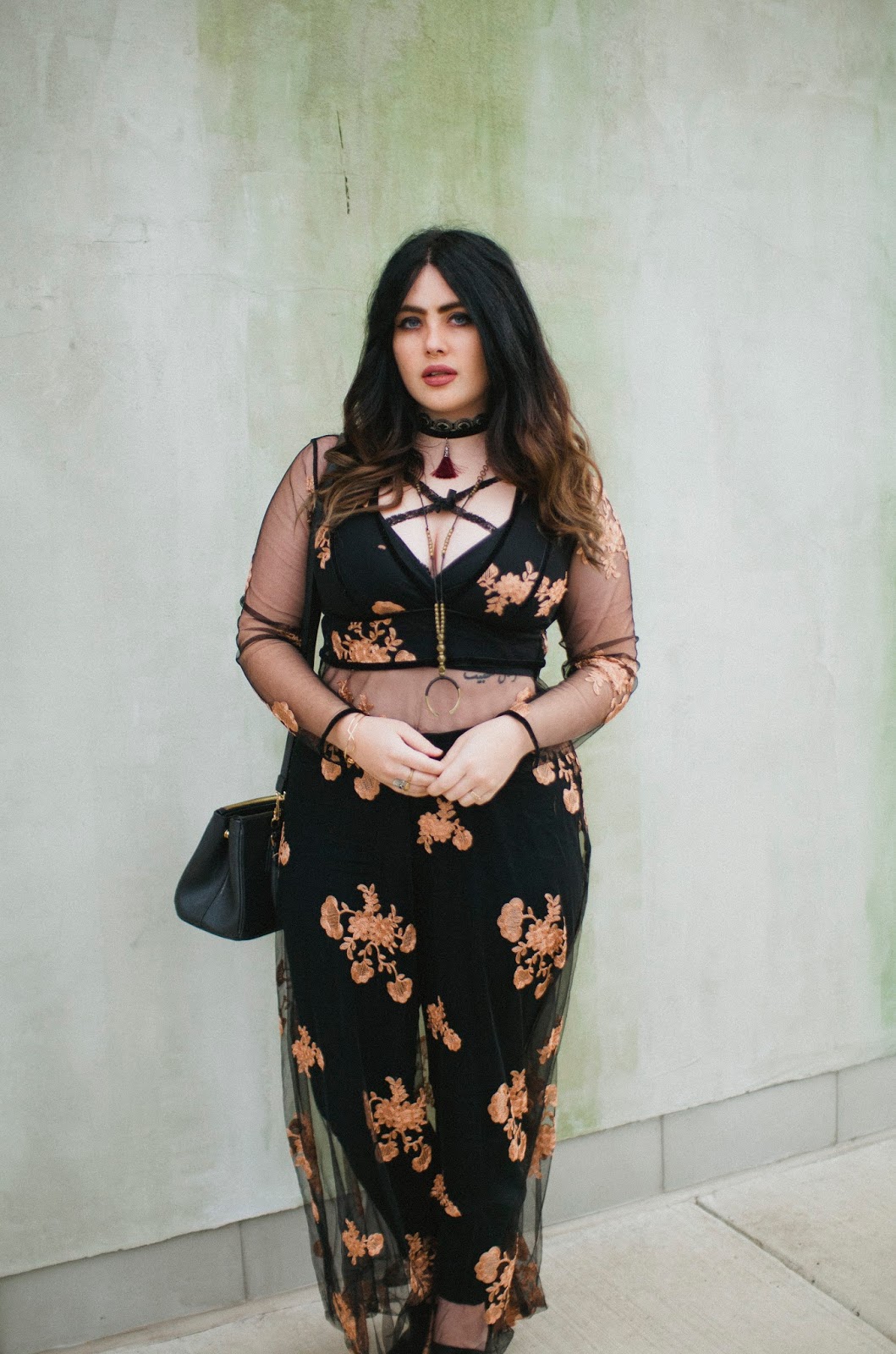 Boohoo Sheer Embroidered Dress sheer, dress, new year's eve, nye, dress,