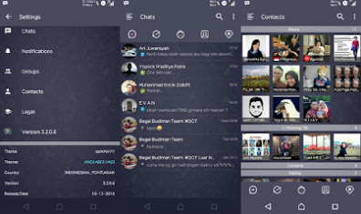 BBM Mod Dark Navy Not Clone v3.2.0.6 Apk Gratis BBM Mod Dark Navy Not Clone v3.2.0.6 Apk Gratis