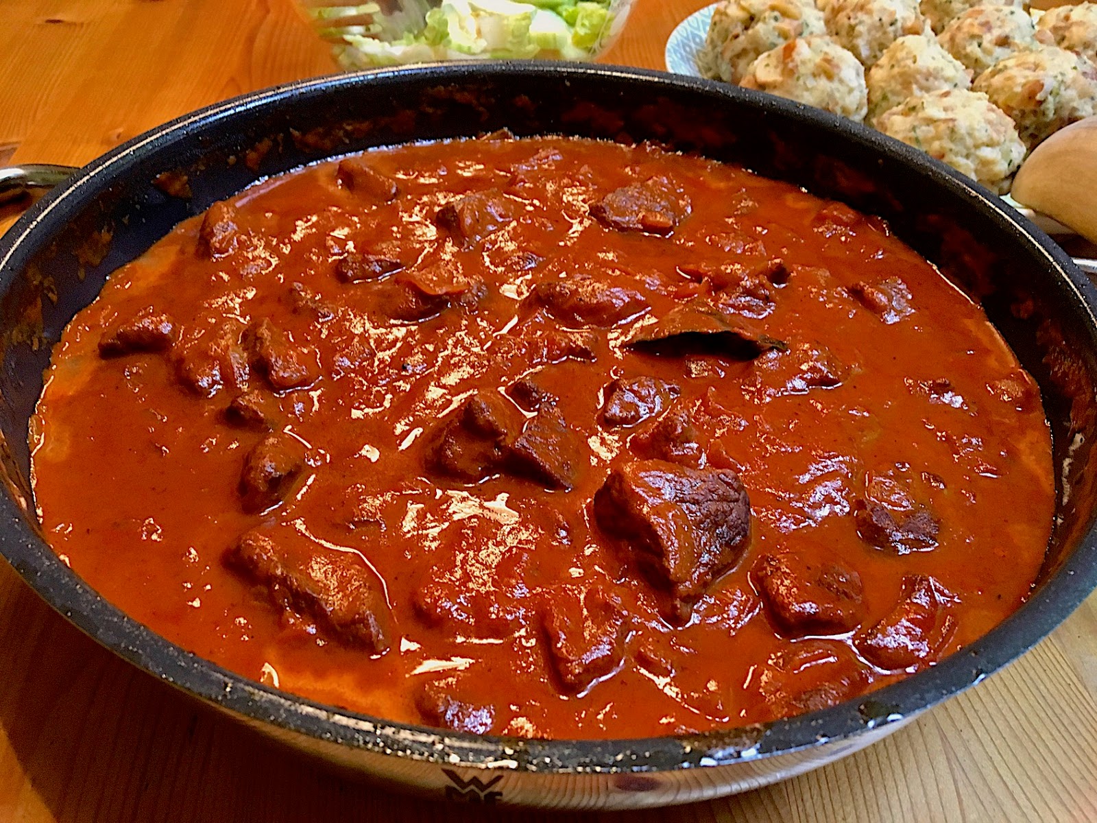 Rindergulasch mit "ohne Firlefanz"