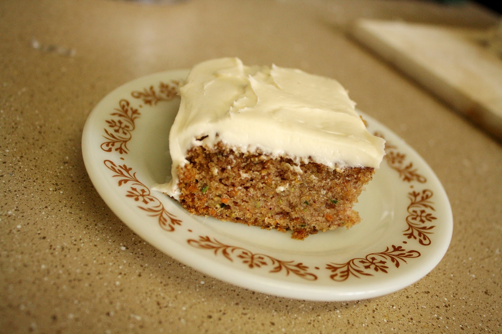 Marie, Marie 52 weeks of baking 8 zucchini carrot cake