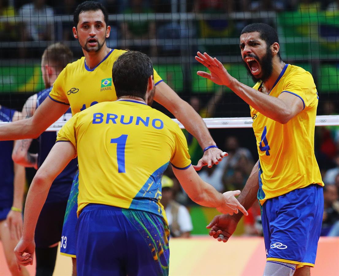 Estación Voleibol BRASIL LOGRÓ EL TRICAMPEONATO