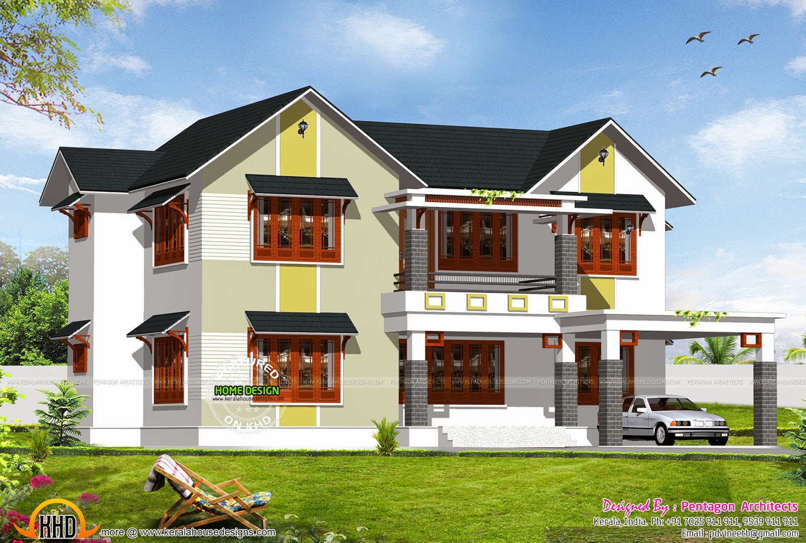Beautiful Home Designs And Free Plan Kerala Home Design My XXX Hot Girl