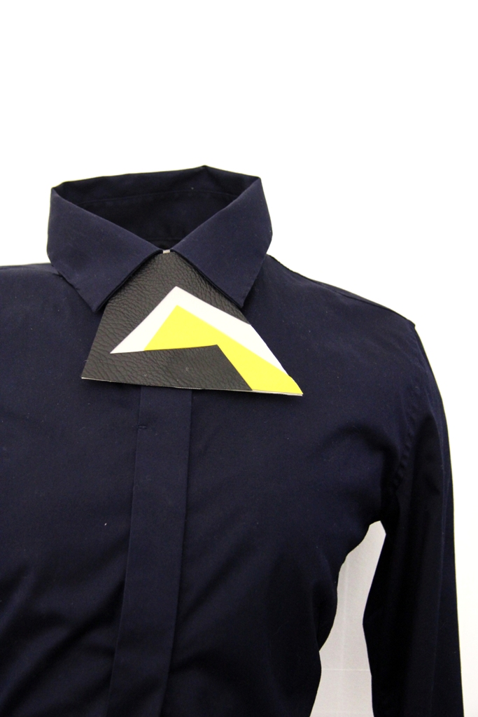 made.by.me* Geometric necklaces bow tie alternative PART 2