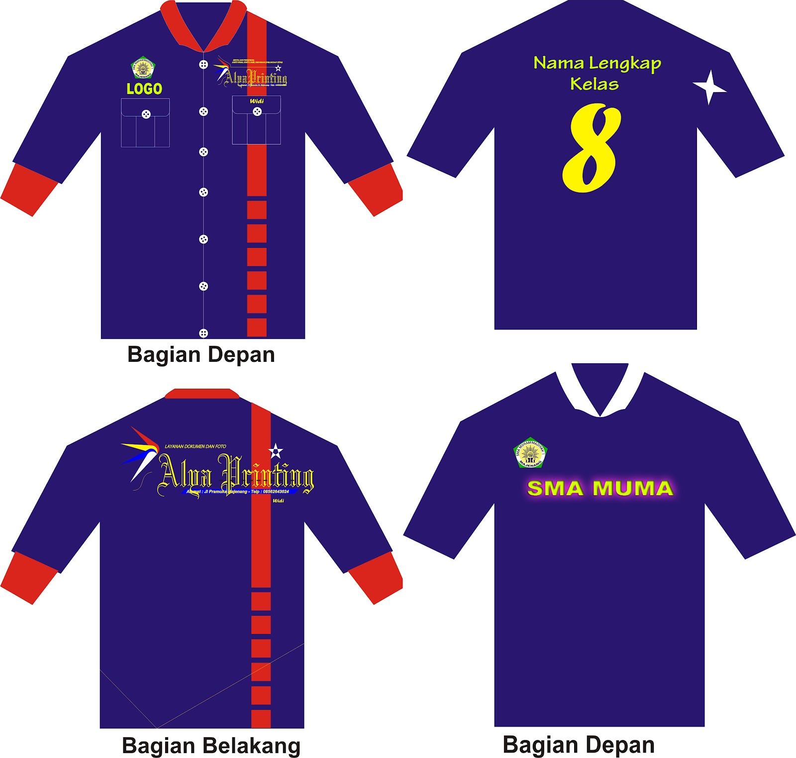 Desain Kaos Kelas Xi Ipa 1 | Gejorasain