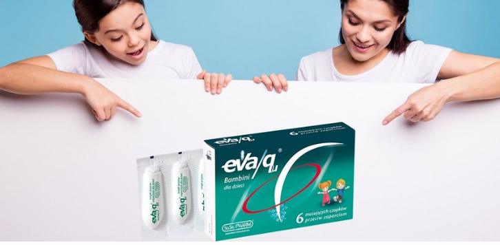 Przetestuj czopki Eva/qu® Bambini na zaparcia Konkurs