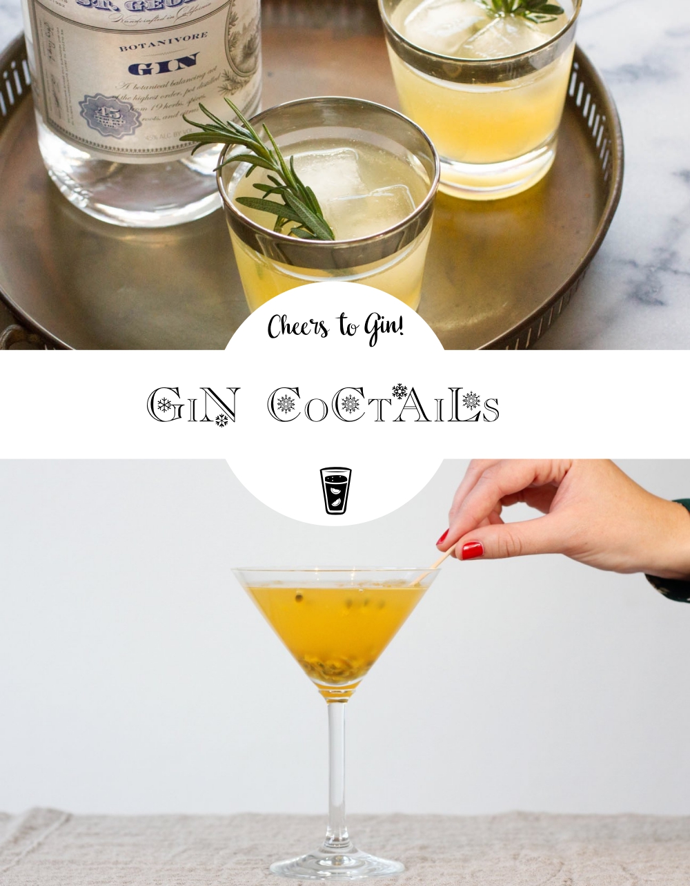 Cheers to Gin! 3 Rezepte für Gin-Cocktails
