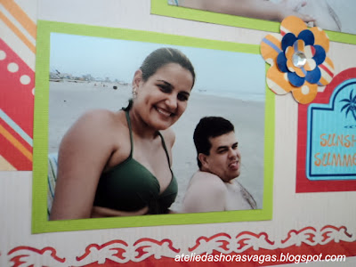 scrapbook summer praia ferias