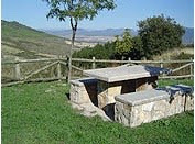 Vistas del Alto de Loiti en Navarra. Camino Aragonés