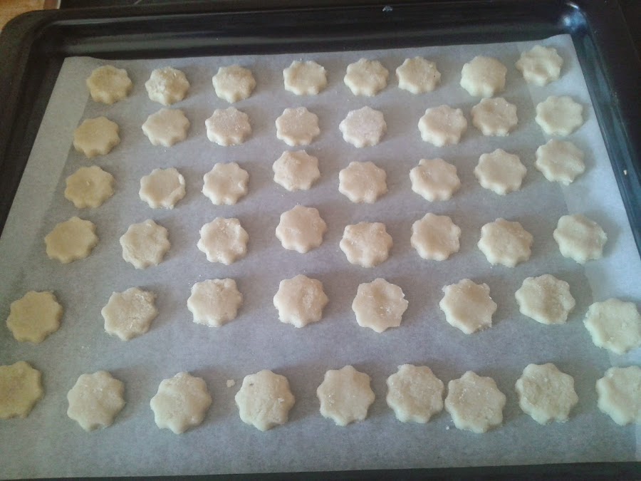 preparación de mazapanes caseros