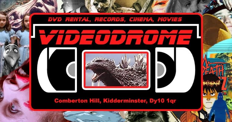 videodrome ltd  kidderminster, dvd rental, records, cinema, movies, comberton hill, Dy10 1qr