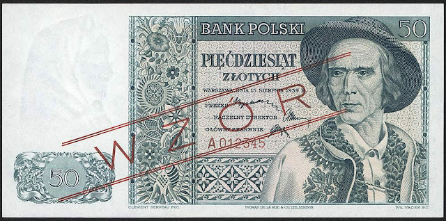 World currency Poland 50 Polish zloty banknotes images