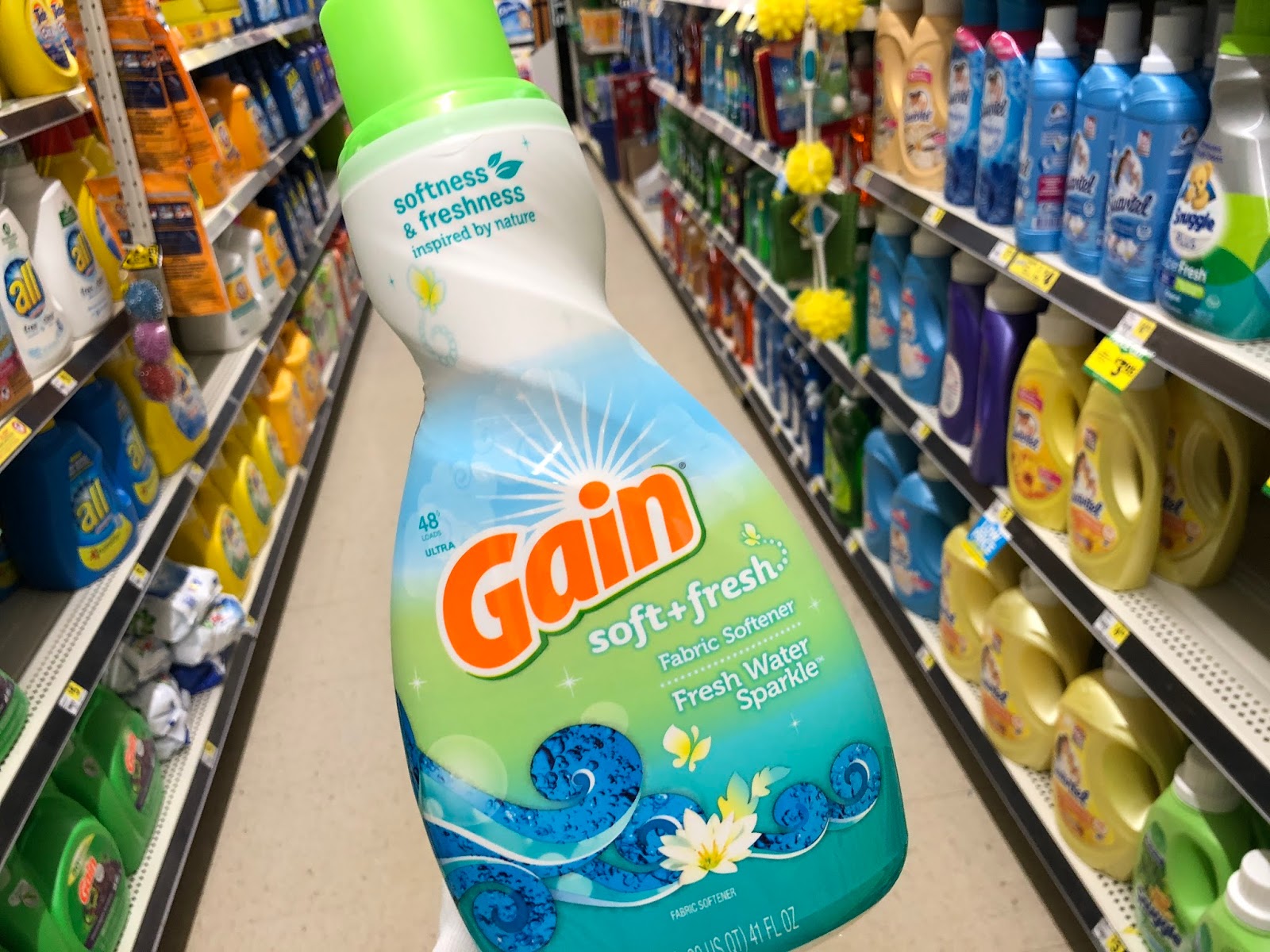 Dollar General 1.95 Gain Fabric Softener Back Once More (Usually 4!)