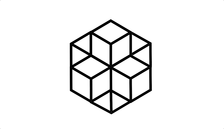 Cube loader using CSS