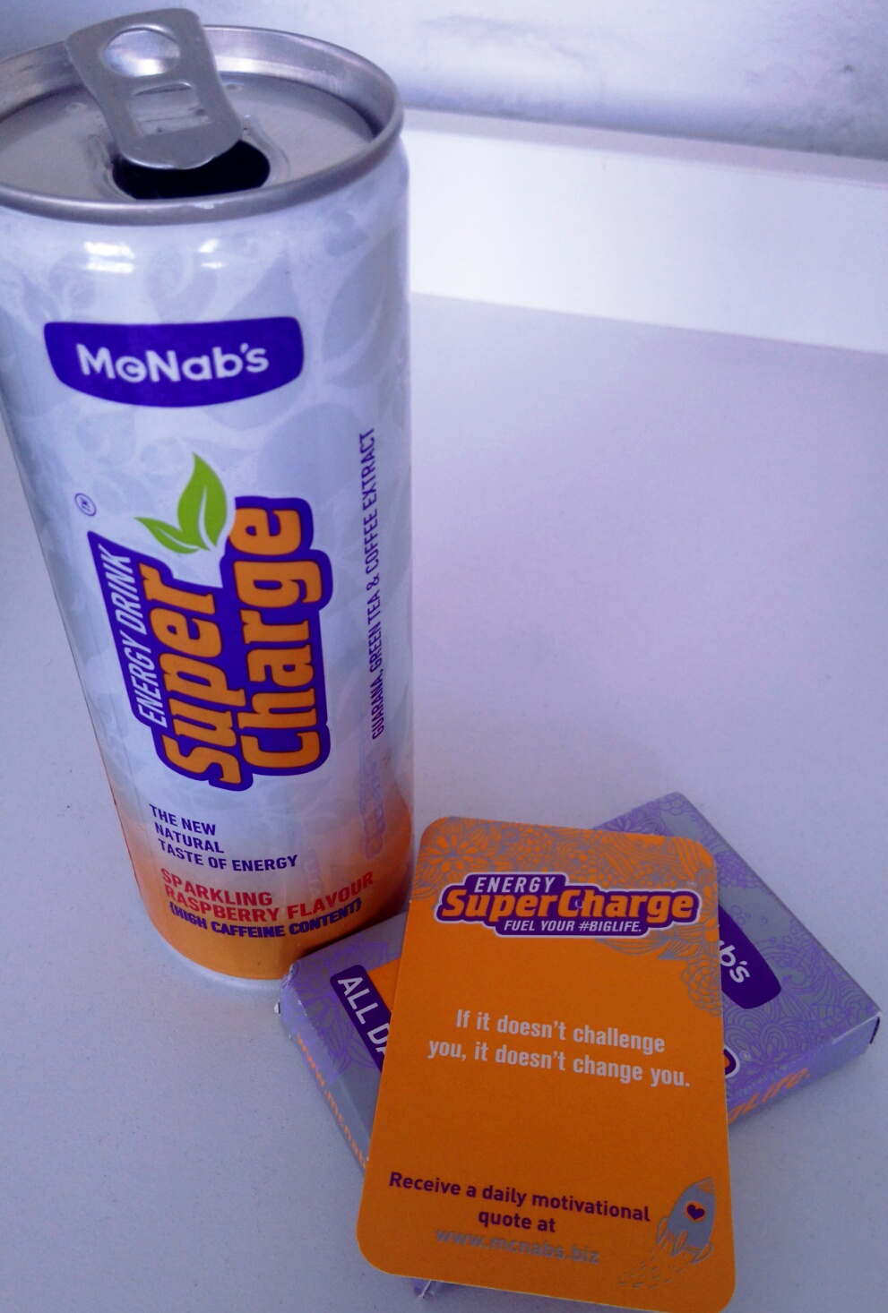 McNab`s SuperCharge Energy Drink