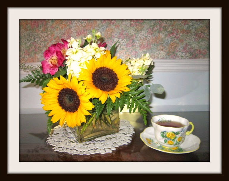Relevant Tea Leaf Sunflowers and Tea