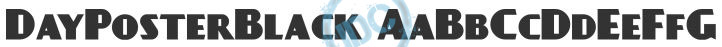 Font Retro: DayposterBlack