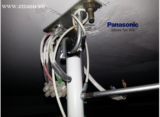 Hướng dẫn các bước lắp quạt trần Panasonic và những điểm cần chú ý