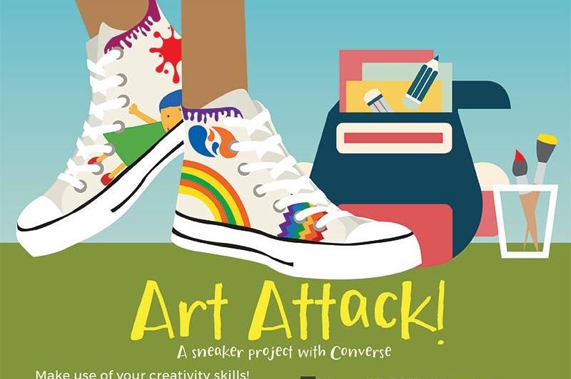 EVENT: Art Attack. A Sneaker Project with Converse