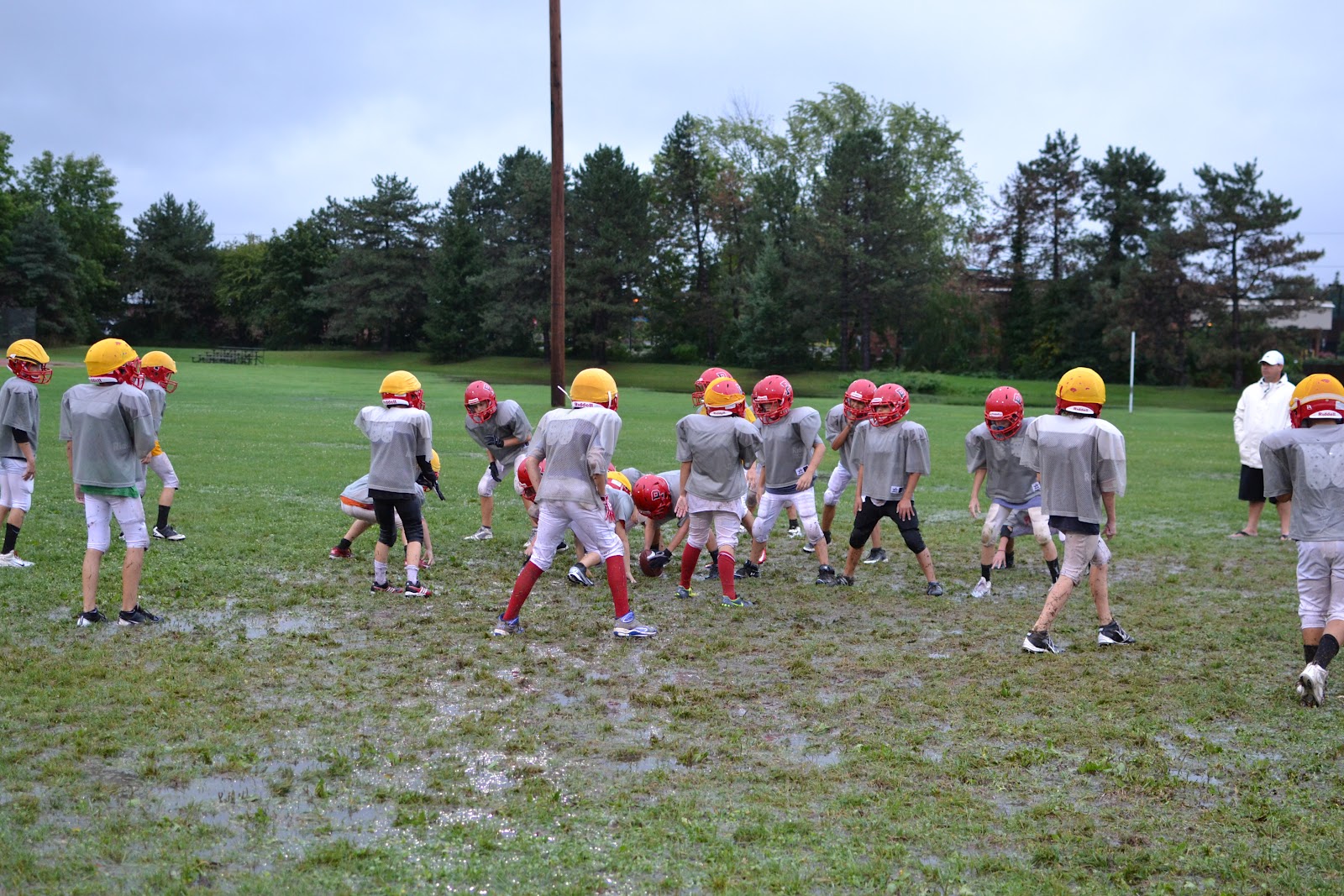 Penfield Youth Football & Cheer 2012 Rainy Tuesday Practice