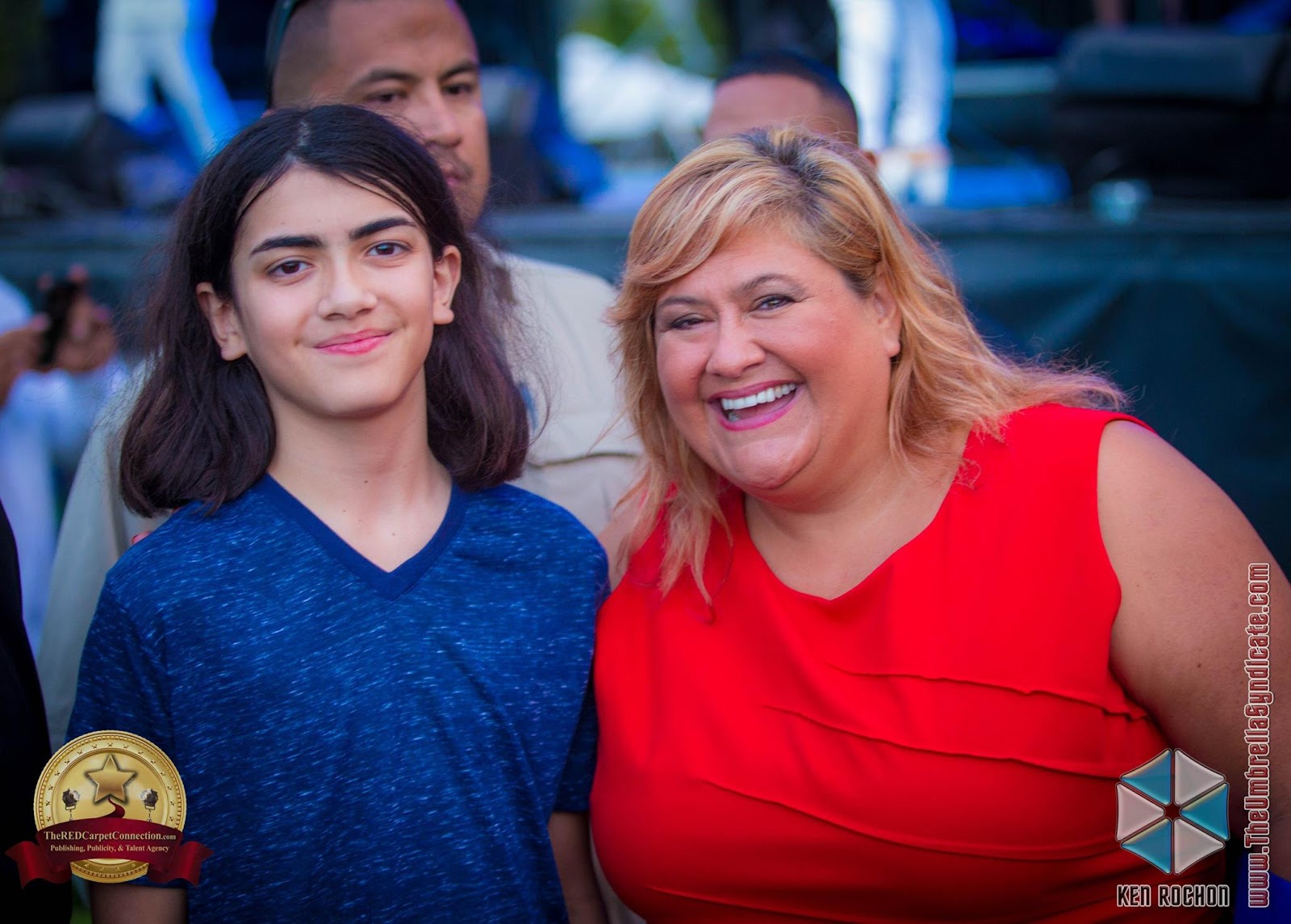 Prince e Bigi Jackson no tributo anual ao Michael Jackson em Gary (26/