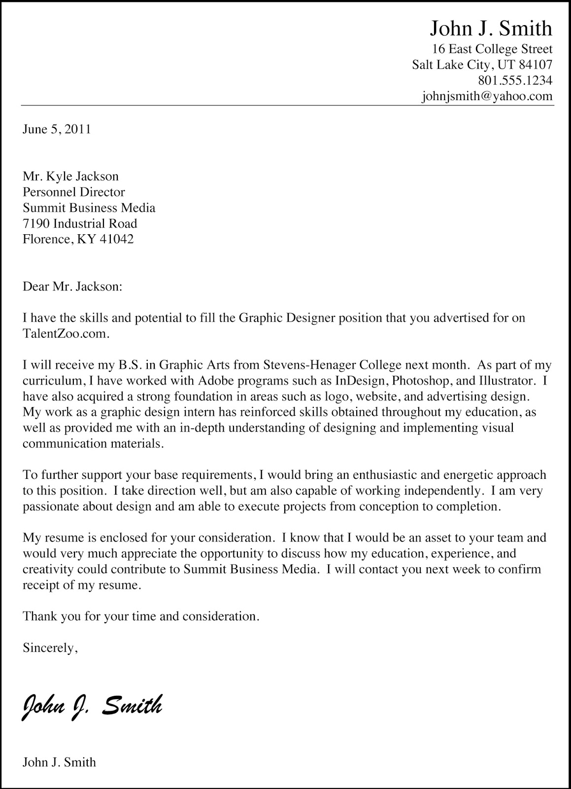 Sample Cover Letter Work Study Program Sample Resume