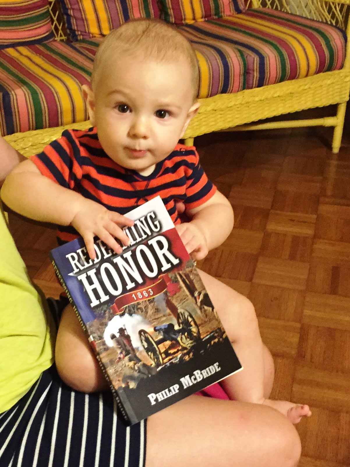 Grandson Hawking Granddad's New Novel