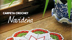 Carpeta con motivo navideño