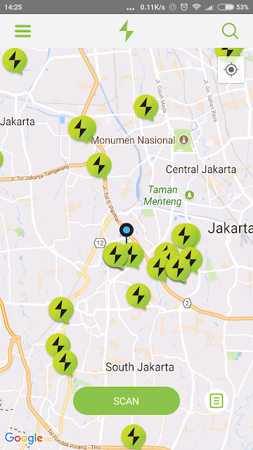 rental power bankr echarge indonesia