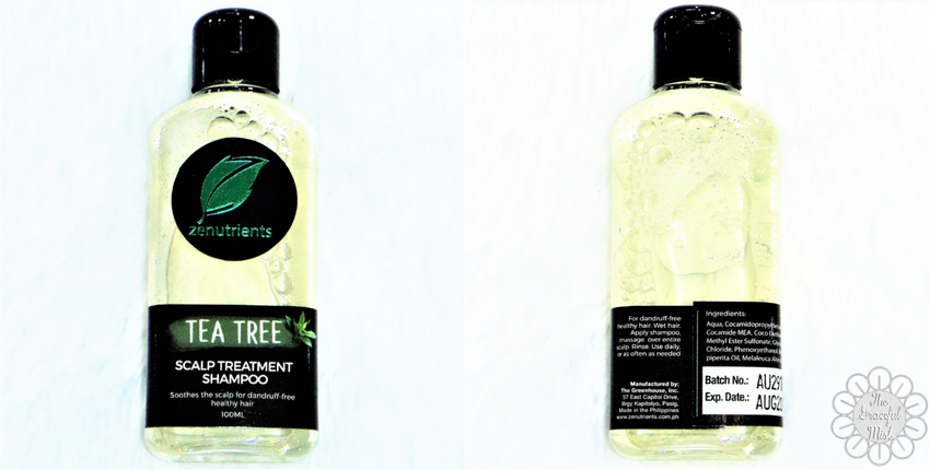 No More Dandruff and Flakes with Zenutrients` Tea Tree Scalp Treatment Shampoo and Conditioner | Blog Review by +The Graceful Mist (www.TheGracefulMist.com) | Product/s from www.SampleRoom.PH