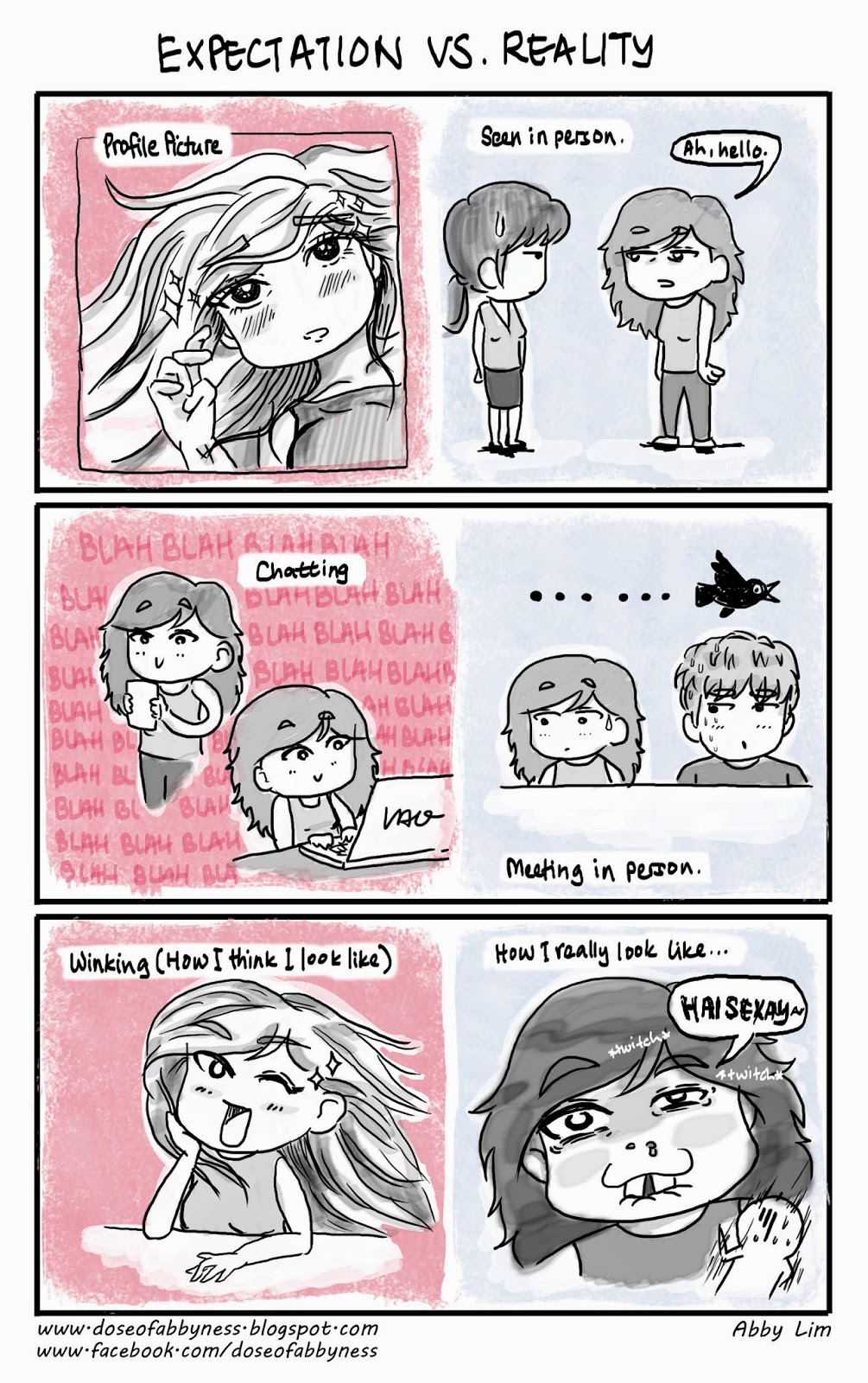 Doseofabbyness Expectation VS Reality