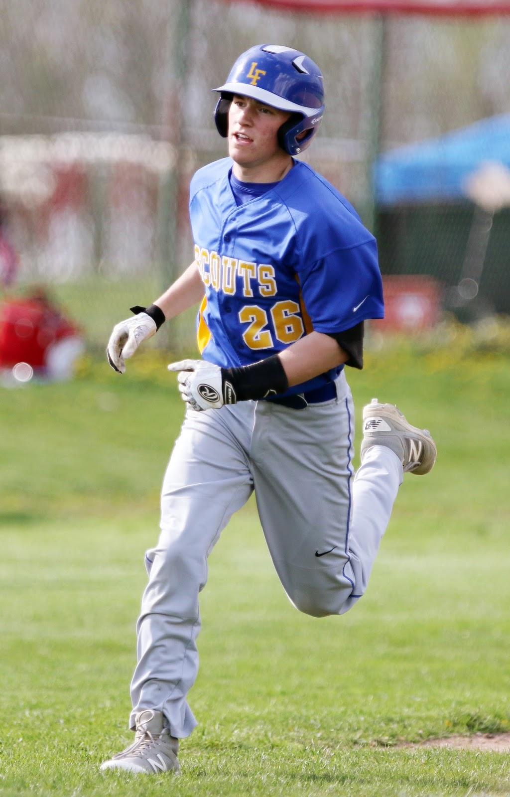 Mark Kodiak Ukena IHSA Varsity Baseball Lake Forest vs Deerfield
